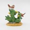 Ceramic Double House Wren Birds with Flowers Figurine, Home Décor, Gift for Her, Mom, Kitchen Décor, Birdwatcher Gift, Vintage Decor